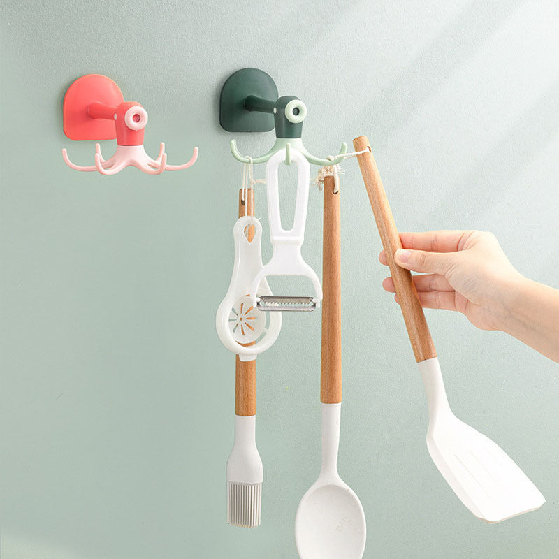 360 Degree Rotating Wall-mounted Sticky Hook