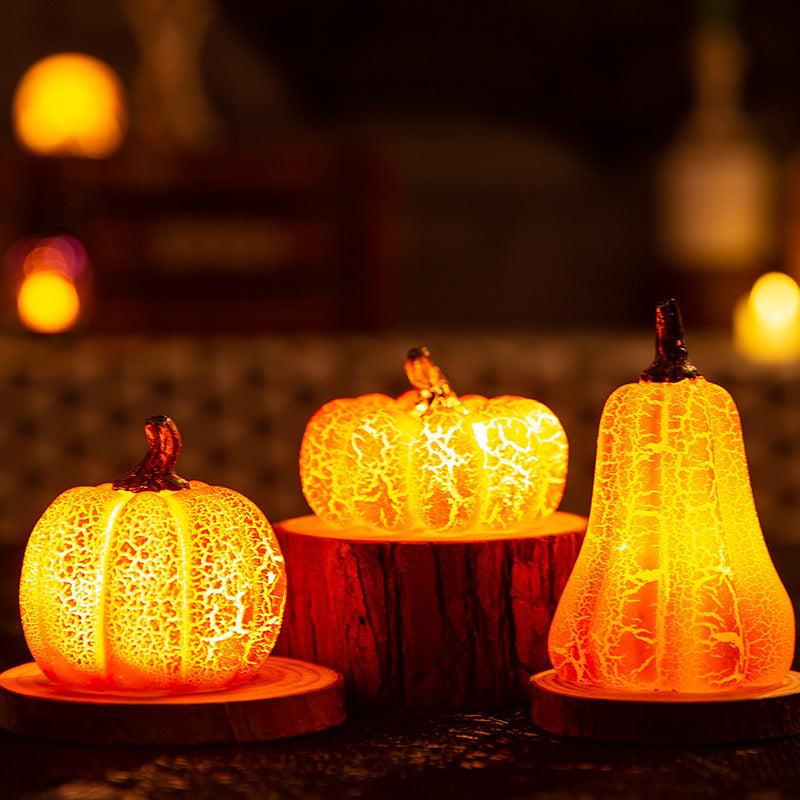 LED Candle Lamp Pumpkin