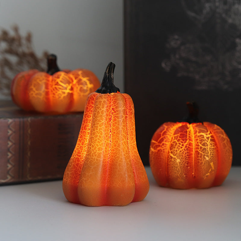 LED Candle Lamp Pumpkin