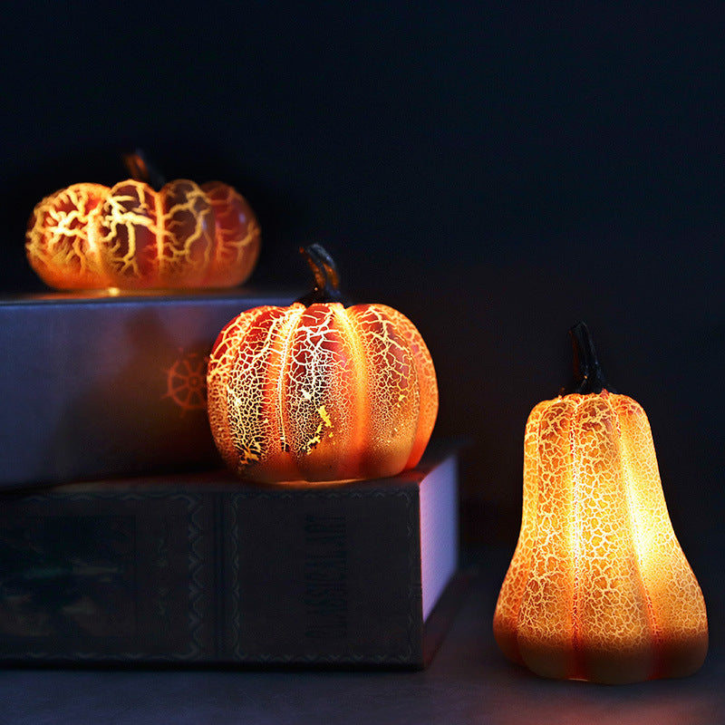 LED Candle Lamp Pumpkin